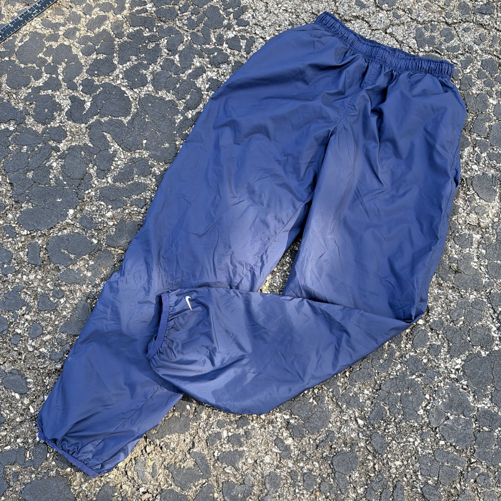 NIKE Youth Athletic Training Basketball Pants Boys 12-14 Large Blue Adjustable